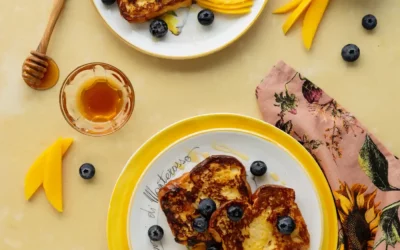 French Toast mit Mangoessig
