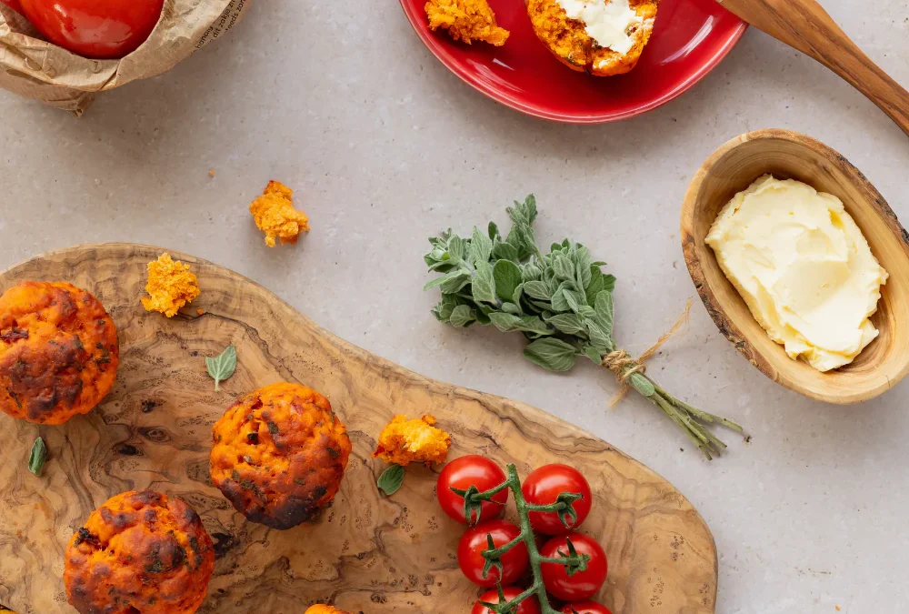 Mediterrane Tomatenbrötchen