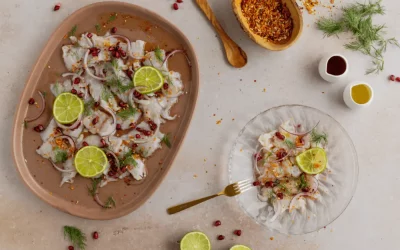 Wolfsbarsch-Ceviche
