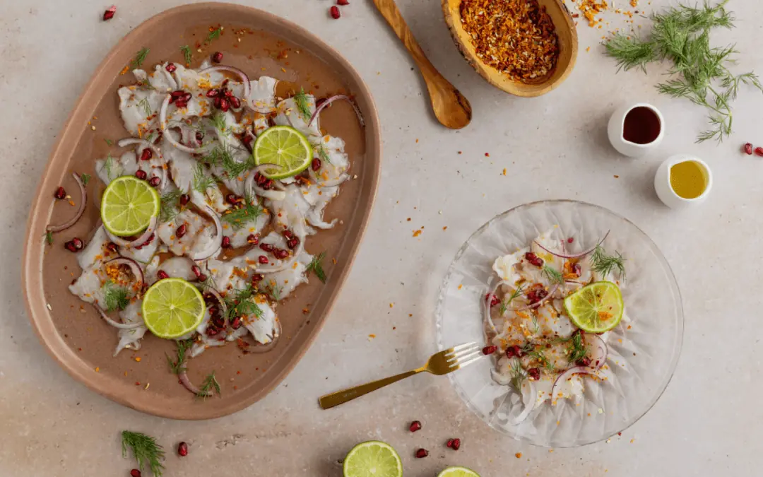 Wolfsbarsch-Ceviche
